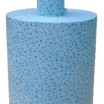 T-Euro Blue Tex Solvent Wipes In Dispenser Box 210 Sheets Per Roll Sheet Size 265mm X 380mm